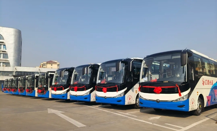 撫州長運:新車上(shàng)線 提升出(chū)行服務質量